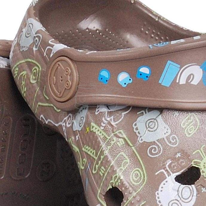 Dětské plážovky Coqui 8715 chocolate monster Velikost: 23-24 - náhled 4