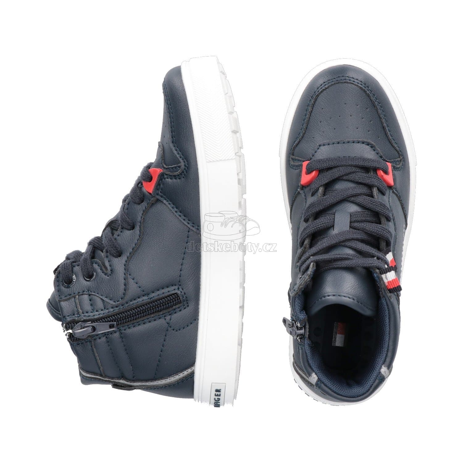Dětské celoroční boty Tommy Hilfiger T3B4-32064-0193800 Velikost: 36 - náhled 4