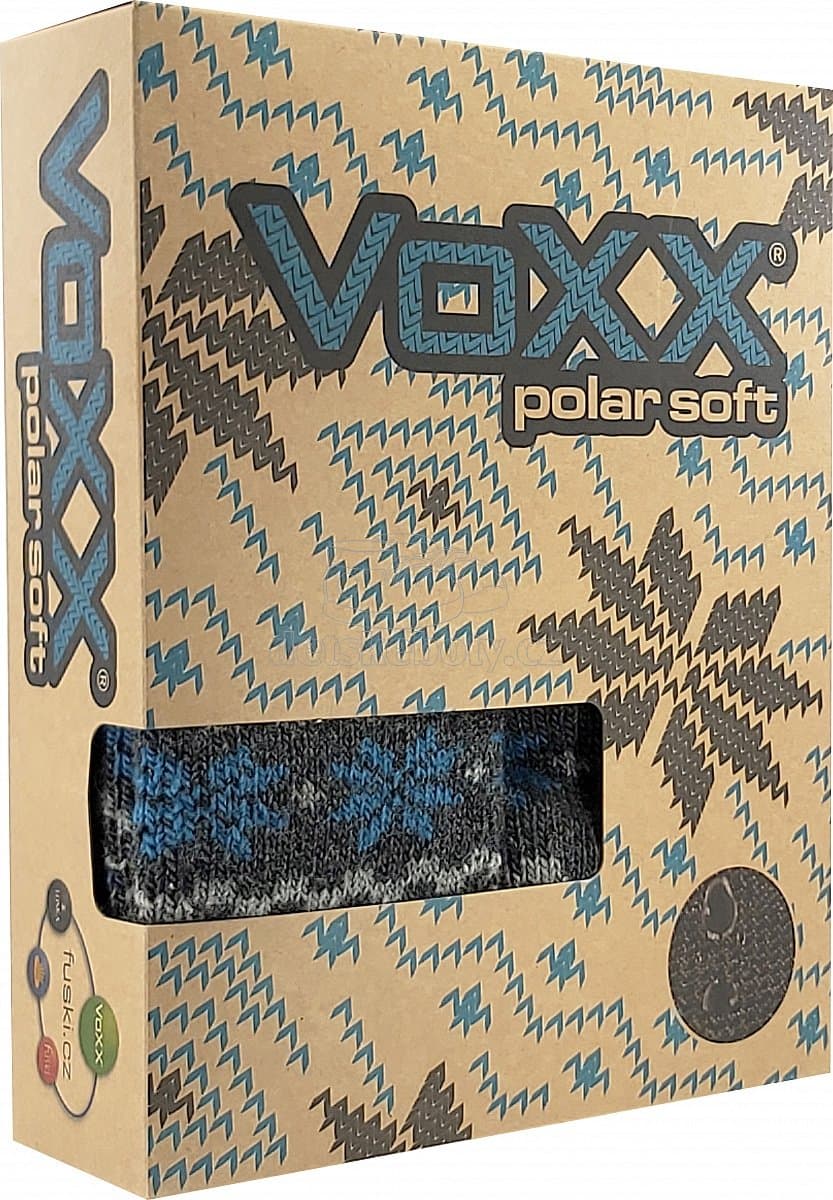 Dětské ponožky VoXX Trondelag set antracit melé Velikost: 35-38 - náhled 4