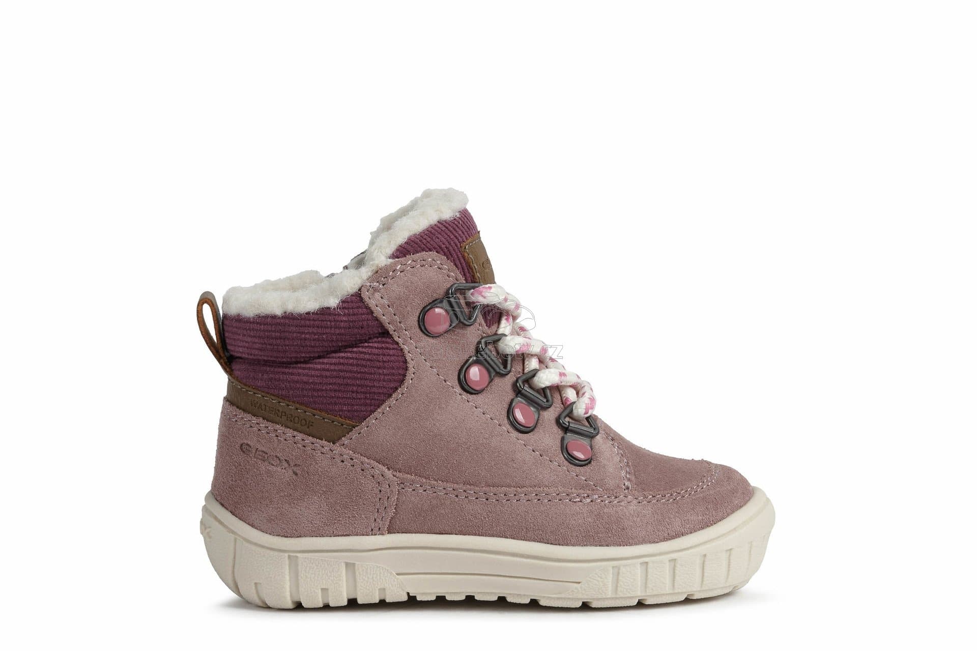 Dětské zimní boty Geox B162LA 00022 C8025 Velikost: 22 - náhled 2
