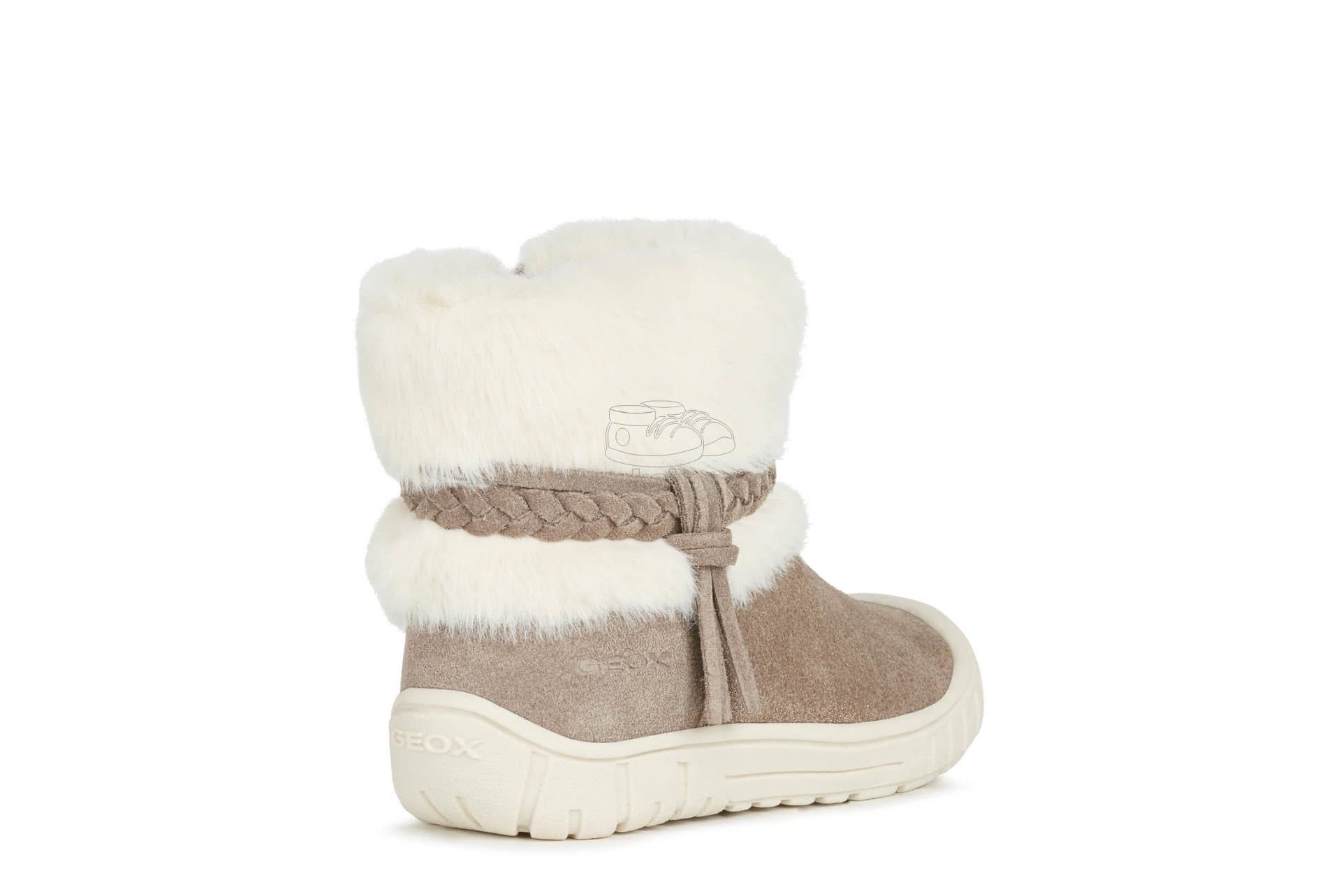 Dětské zimní boty Geox B162GA 077BH C9006 Velikost: 22 - náhled 4