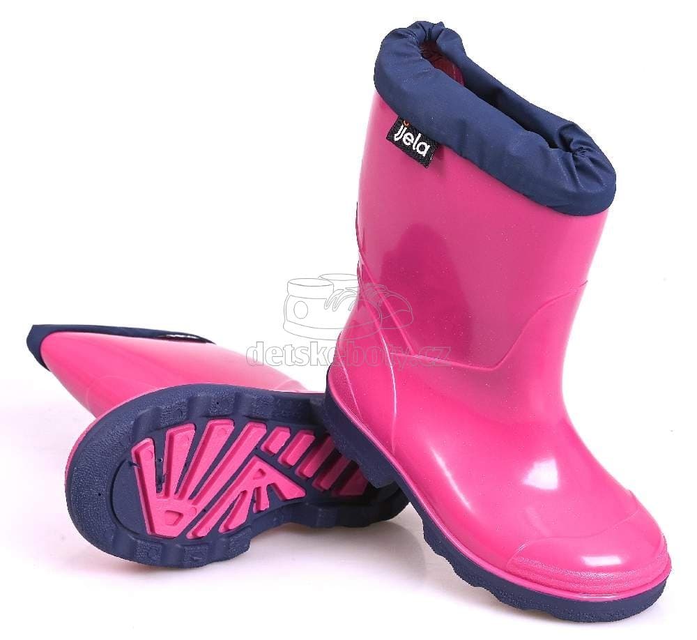 Dětské holinky Jela Micki fuchsia Velikost: 22 - náhled 3