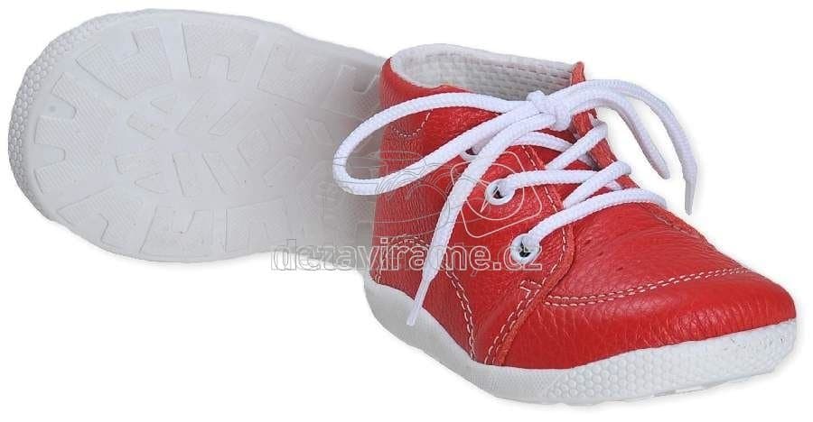 Dětské capáčky BOOTS4U červená Velikost: 18 - náhled 3