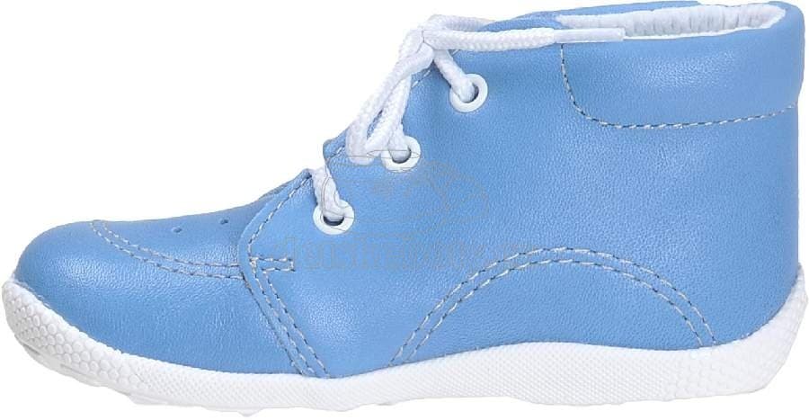 Dětské capáčky BOOTS4U modrá 257 Velikost: 20 - náhled 2