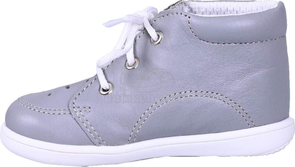 Dětské capáčky BOOTS4U šedá-líc Velikost: 18 - náhled 2