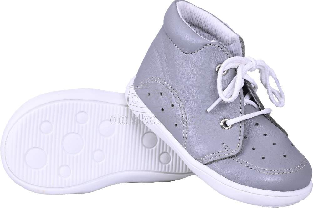 Dětské capáčky BOOTS4U šedá-líc Velikost: 18 - náhled 3
