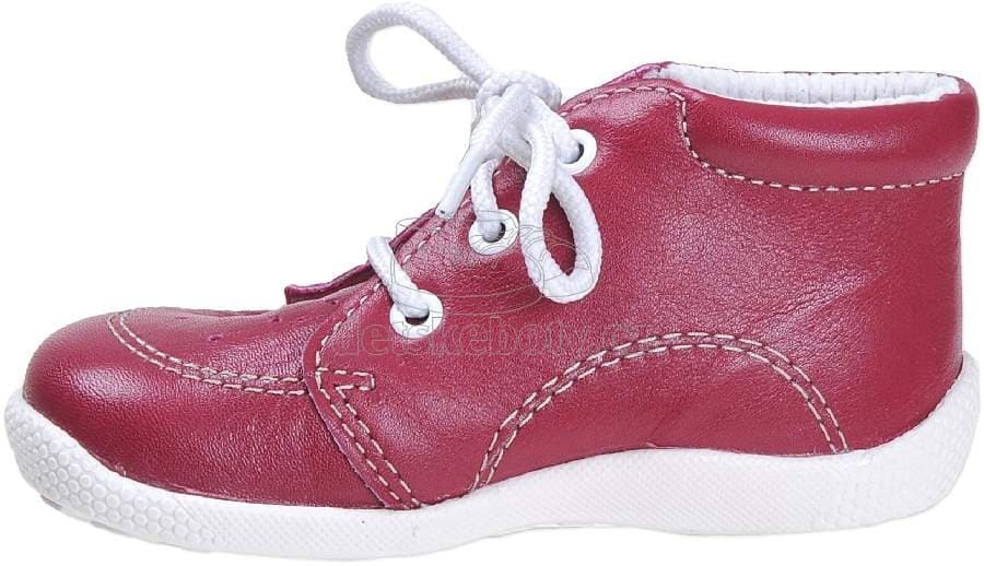 Dětské capáčky BOOTS4U bordo Velikost: 19 - náhled 2