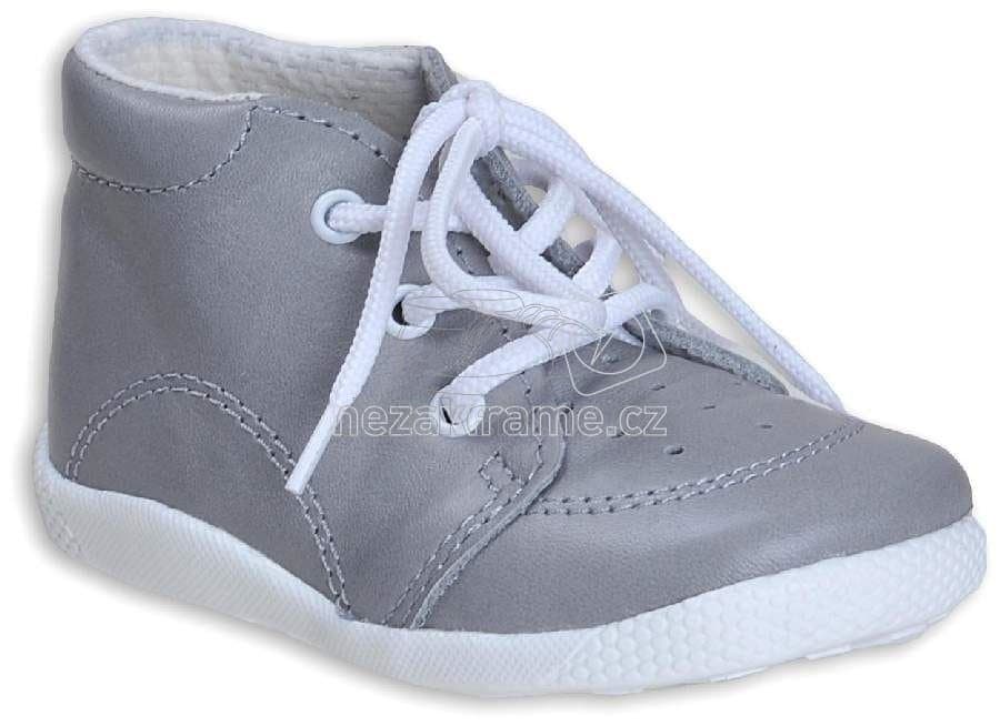 Dětské capáčky BOOTS4U Šedá Velikost: 18 - náhled 1