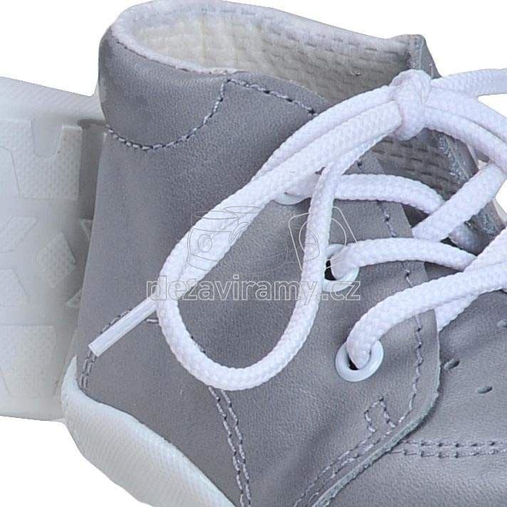 Dětské capáčky BOOTS4U Šedá Velikost: 18 - náhled 4