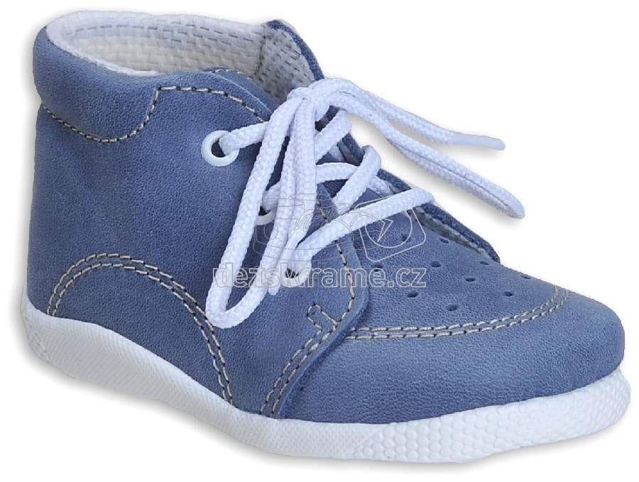 Dětské capáčky BOOTS4U Modrá Velikost: 18 - náhled 1