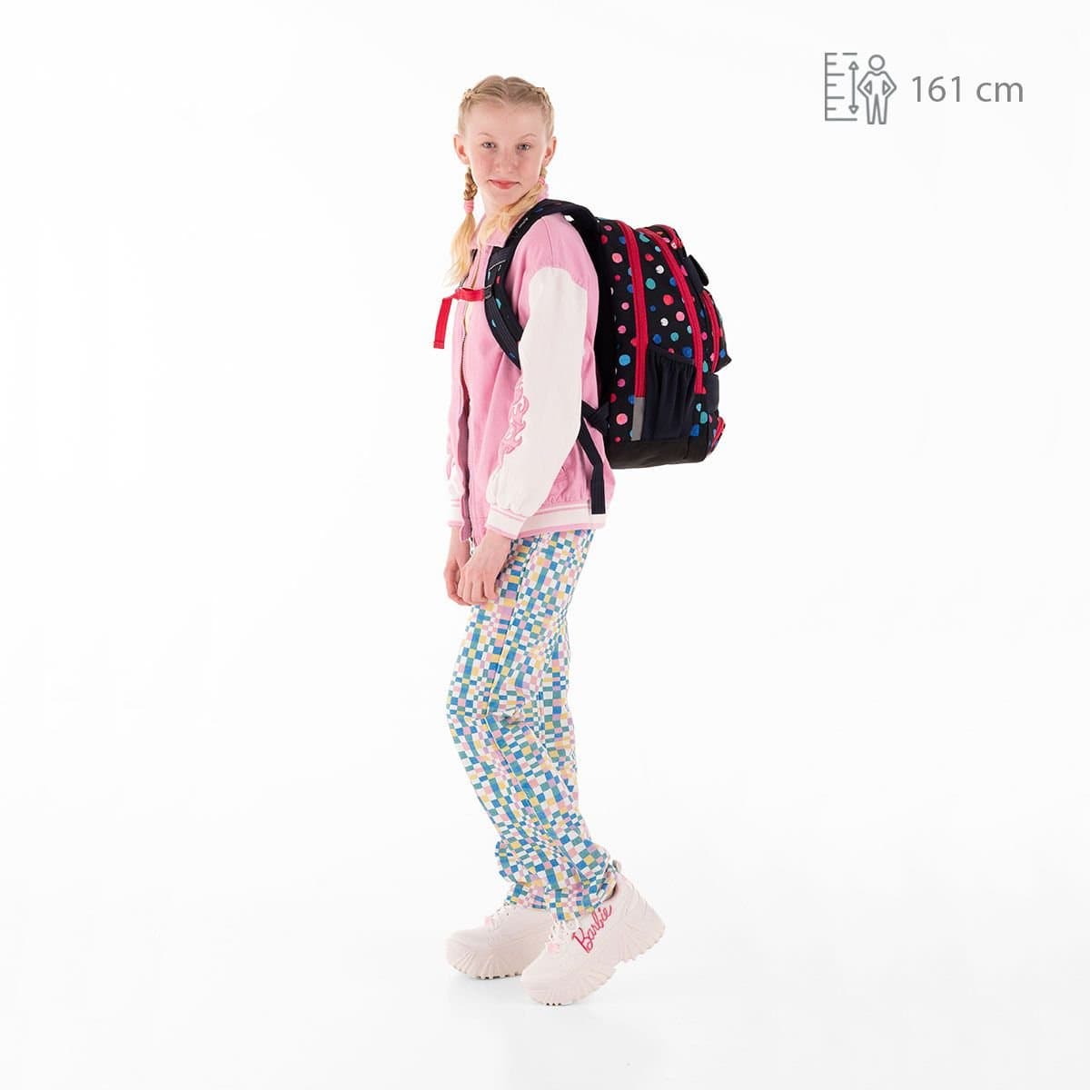 Studentský batoh s puntíky Topgal YUMI 22031 - - náhled 3