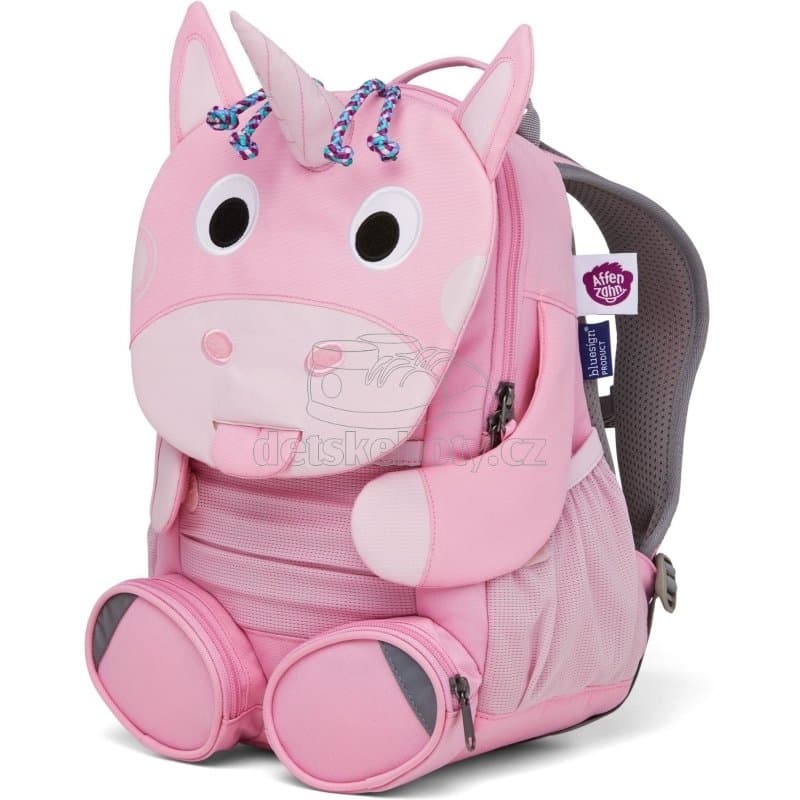 Dětský batoh do školky Affenzahn Ulrike Unicorn large - pink - náhled 2