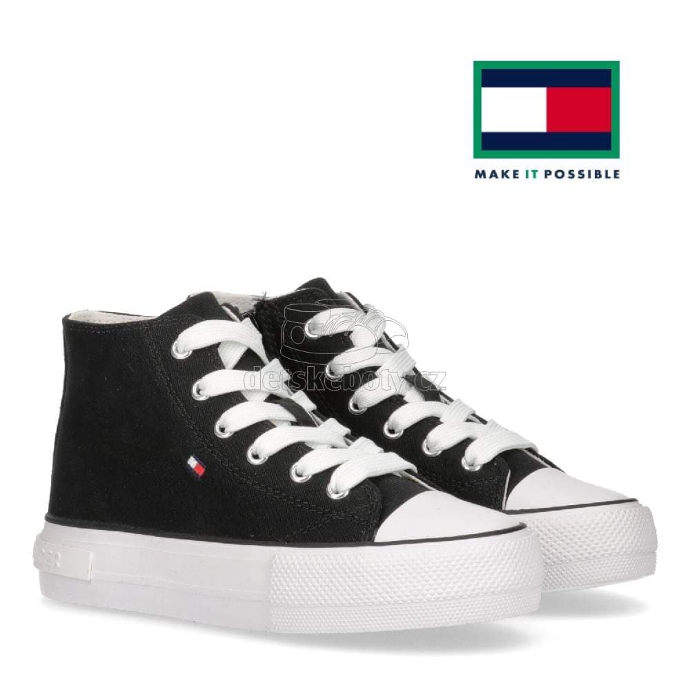 Dětské celoroční boty Tommy Hilfiger T3A4-32119-0890999 Velikost: 37 - náhled 2