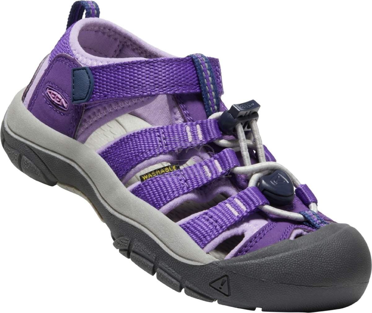 Dětské sandály Keen NEWPORT H2 CHILDREN tillandsia purple/english lave Velikost: 27-28 - náhled 1