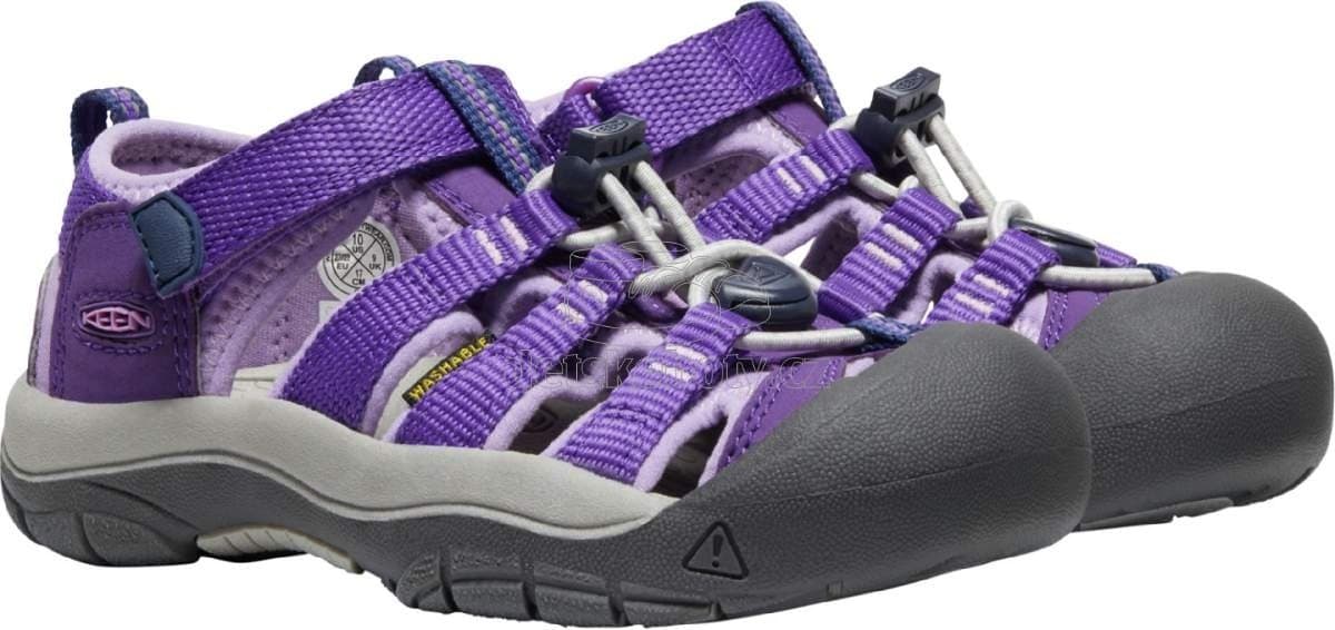 Dětské sandály Keen NEWPORT H2 CHILDREN tillandsia purple/english lave Velikost: 27-28 - náhled 4
