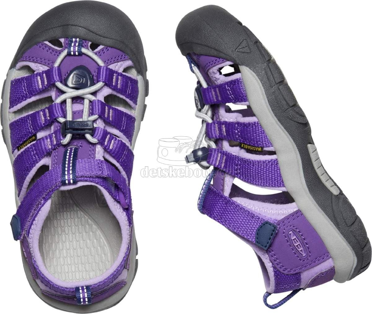 Dětské sandály Keen NEWPORT H2 CHILDREN tillandsia purple/english lave Velikost: 27-28 - náhled 5