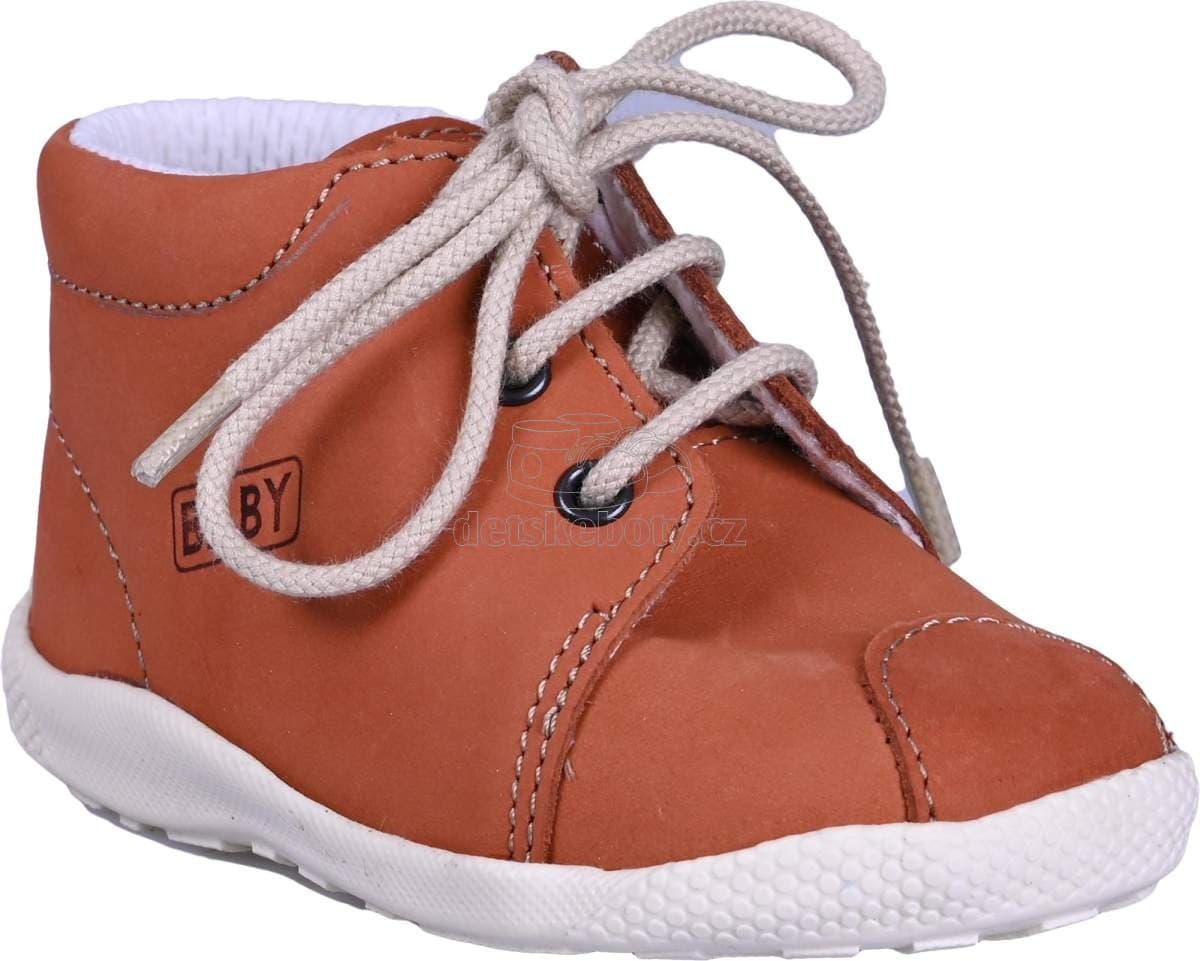 Dětské capáčky Veleta 7272 027 skořicová Velikost: 19 - náhled 1