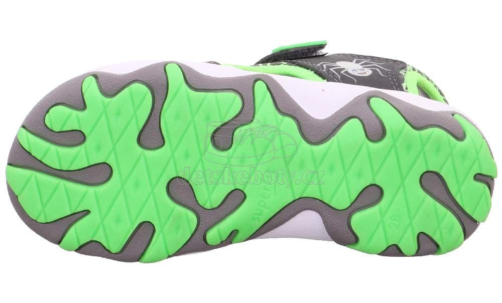 Dětské sandály Superfit 1-009467-2000 Velikost: 35 - náhled 4