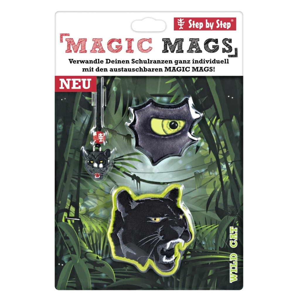 Doplňková sada obrázků MAGIC MAGS Černý panter k aktovkám GRADE, SPACE, CLOUD, 2v1 a KID - náhled 2