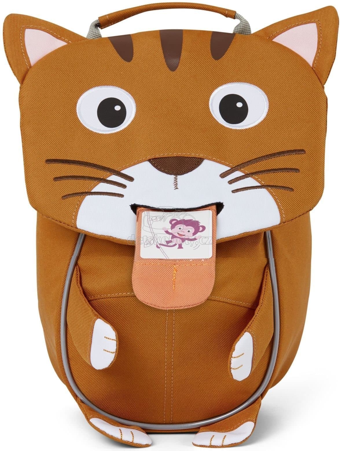 Batůžek pro nejmenší Affenzahn Small Friend Cat - brown - náhled 2