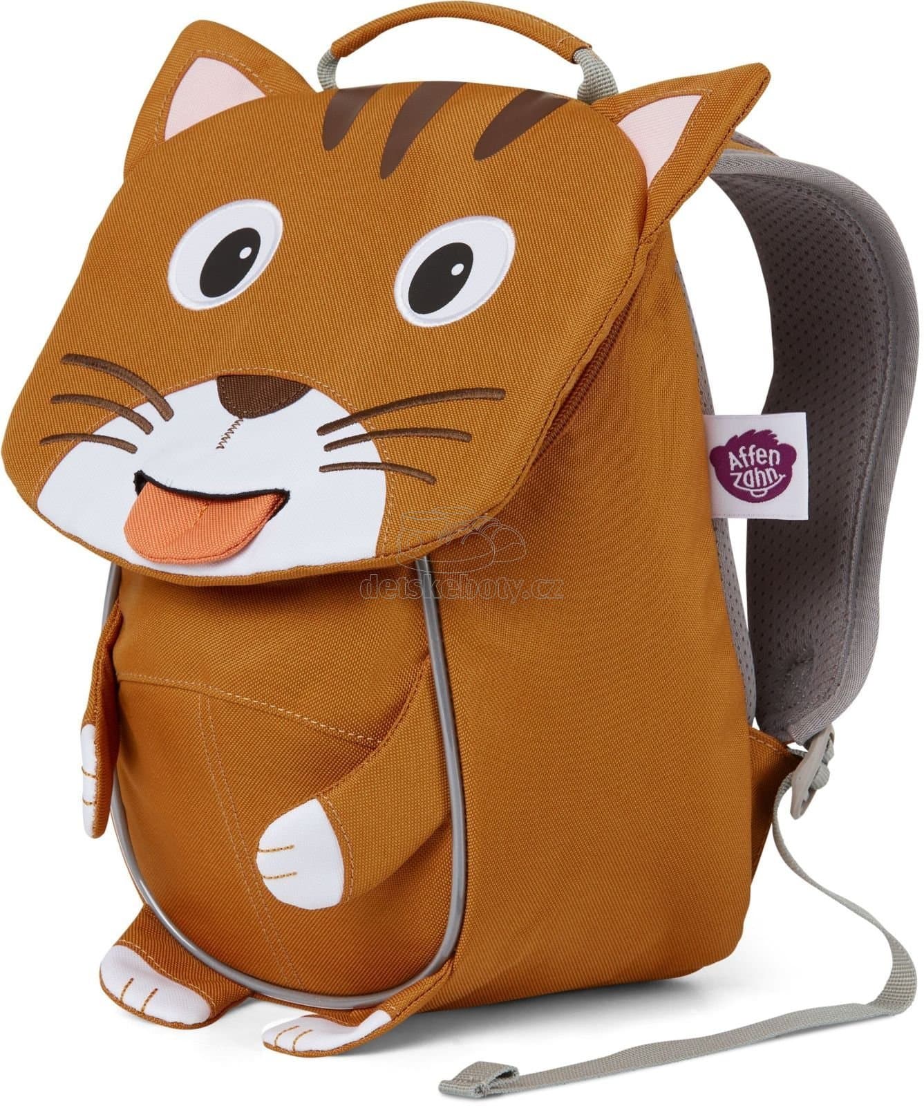 Batůžek pro nejmenší Affenzahn Small Friend Cat - brown - náhled 3