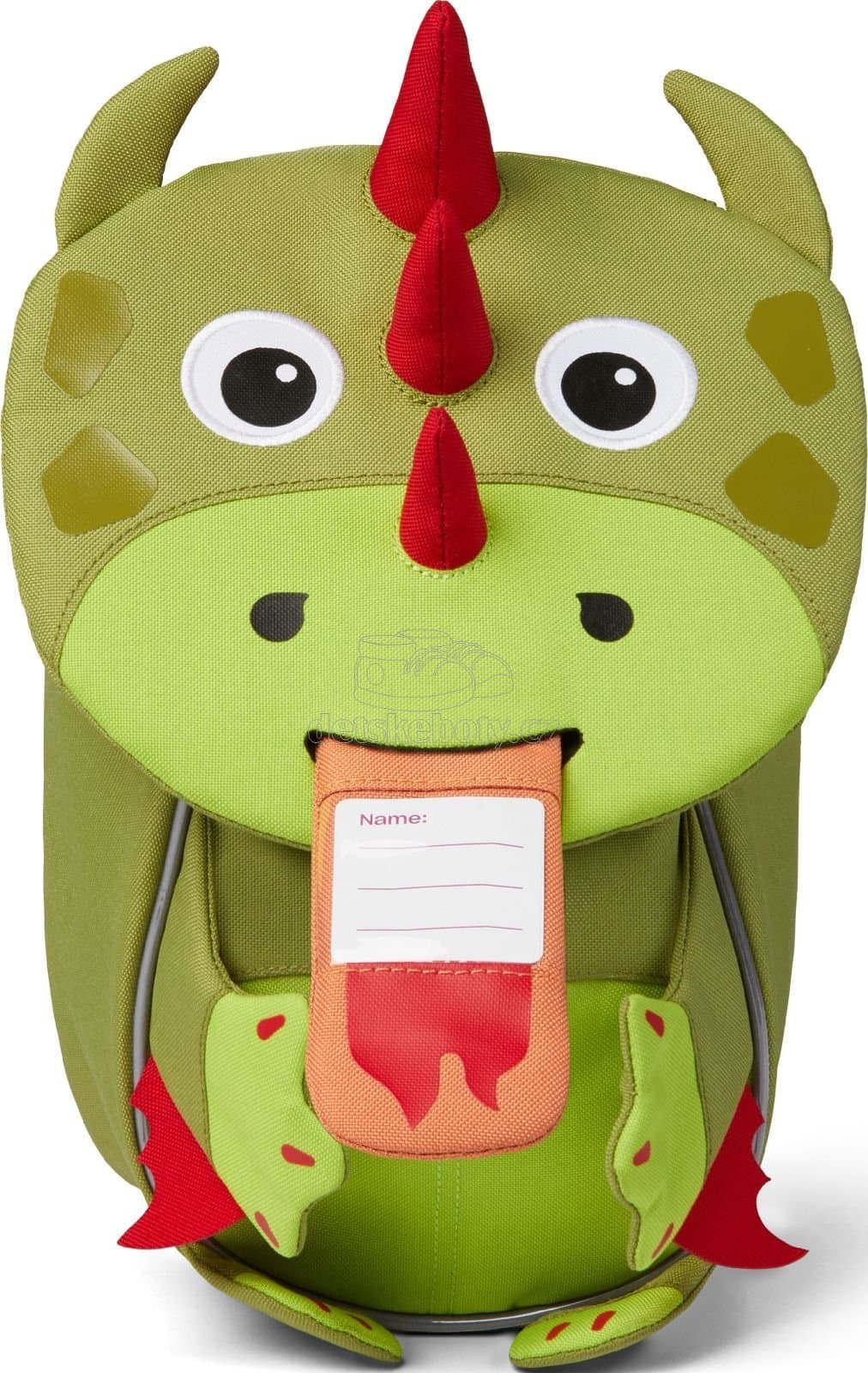 Batůžek pro nejmenší Affenzahn Dragon small - green - náhled 2