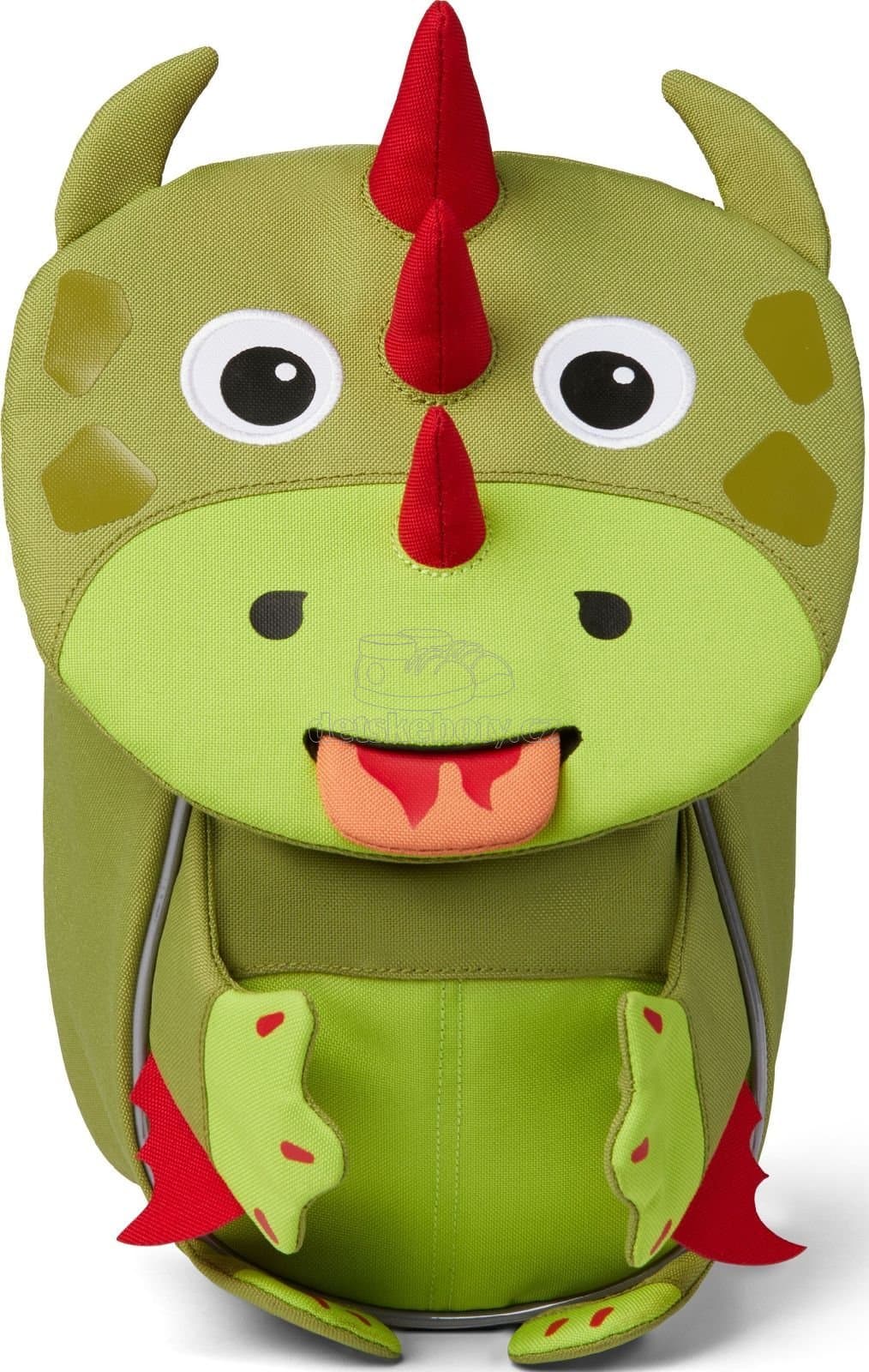 Batůžek pro nejmenší Affenzahn Dragon small - green - náhled 5