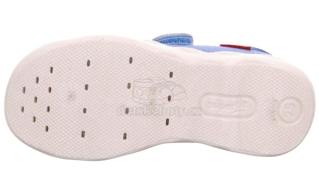Domácí obuv Superfit 1-006270-8400 Velikost: 23 - náhled 4