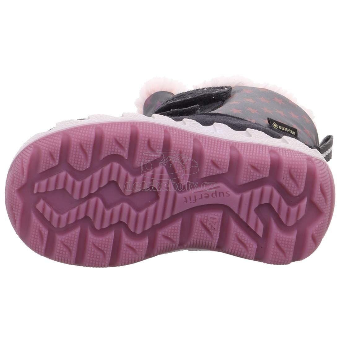 Dětské zimní boty Superfit 1-006011-2010 Velikost: 25 - náhled 4