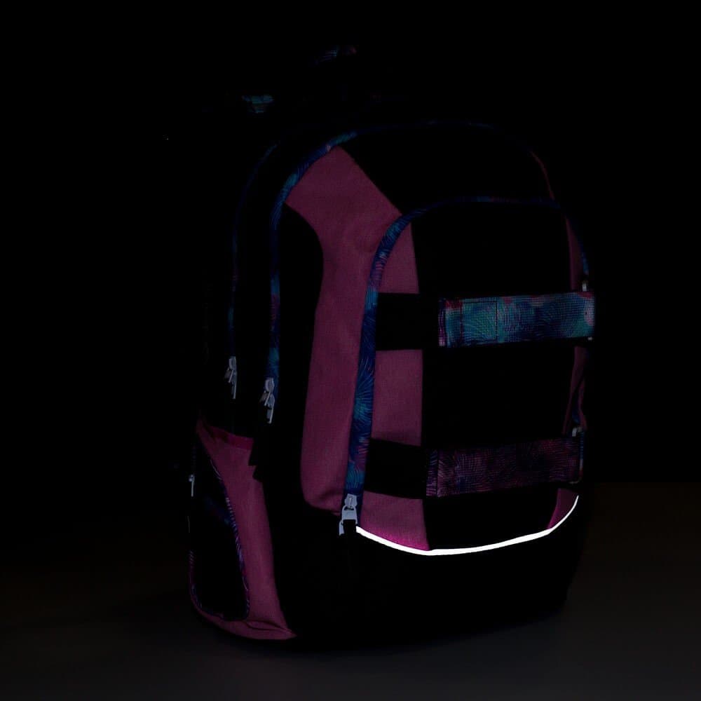 Bagmaster FLICK 22 A studentský batoh - růžový - náhled 3