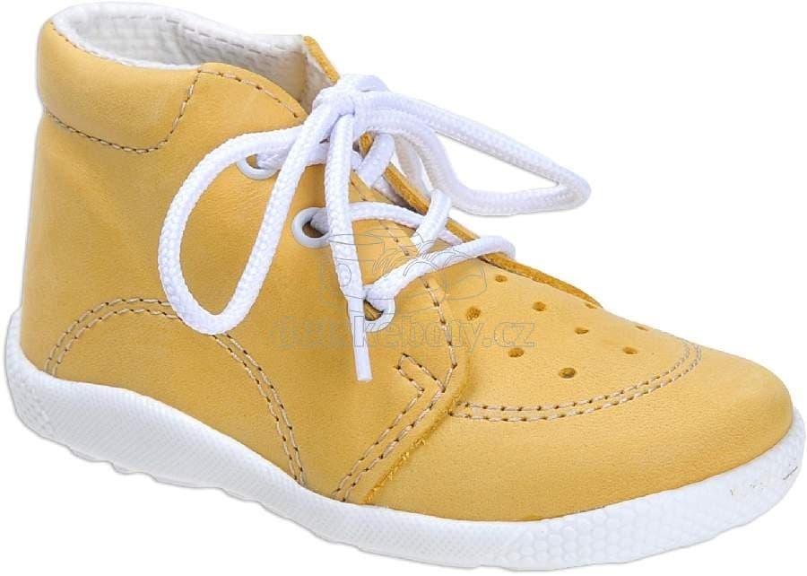 Dětské celoroční boty Boots4U T014 žlutá Velikost: 19 - náhled 1