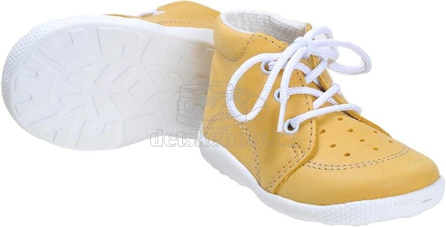 Dětské celoroční boty Boots4U T014 žlutá Velikost: 19 - náhled 3