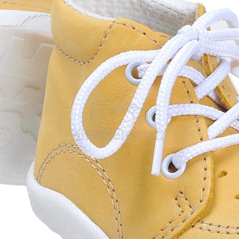 Dětské celoroční boty Boots4U T014 žlutá Velikost: 19 - náhled 4