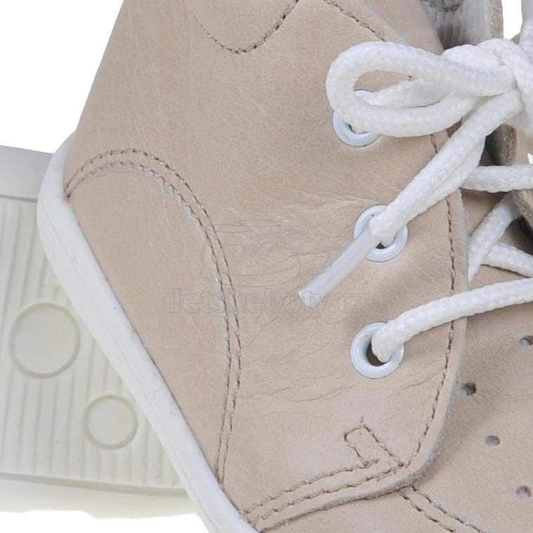 Dětské celoroční boty Boots4U T014 Nappa taupe Velikost: 18 - náhled 4