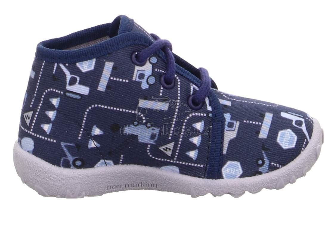 Domácí obuv Superfit 0-809250-8000 Velikost: 22 - náhled 2