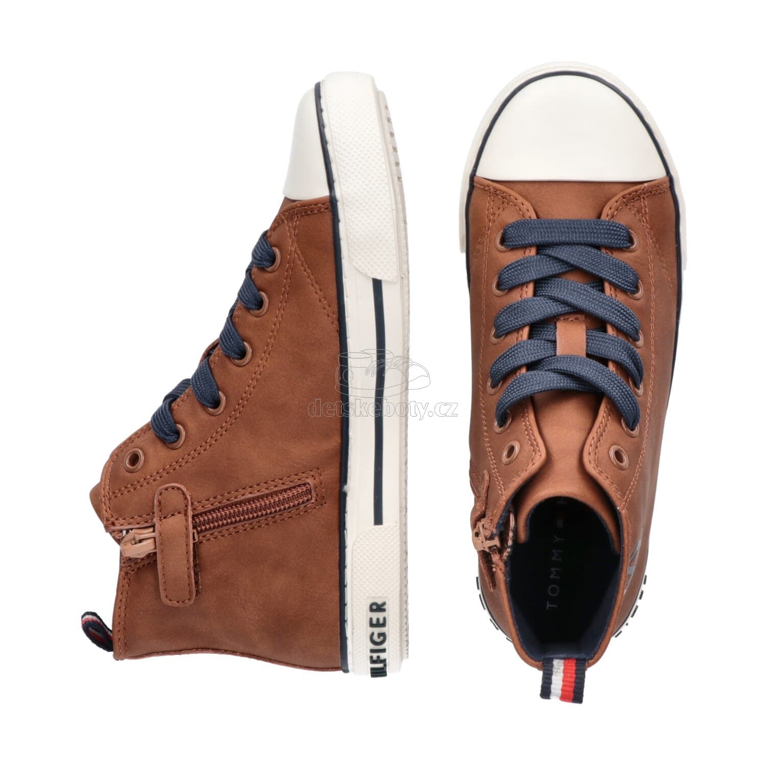 Dětské celoroční boty Tommy Hilfiger T3X9-32452-1355520 Velikost: 36 - náhled 3