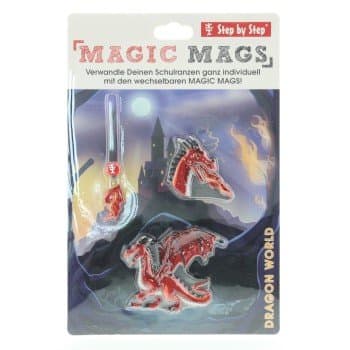 Doplňková sada obrázků MAGIC MAGS Drak Drako k aktovkám GRADE, SPACE, CLOUD, 2v1 a KID - náhled 4