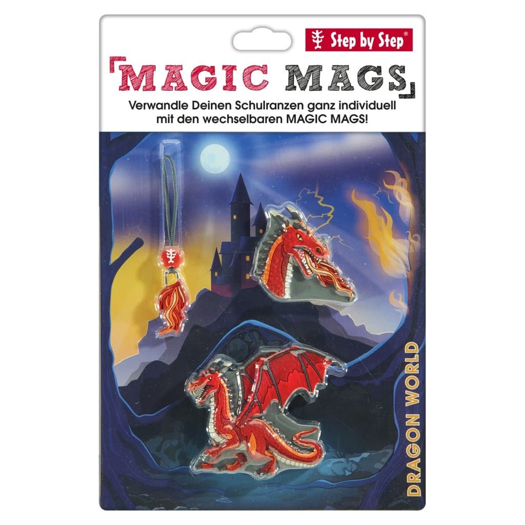 Doplňková sada obrázků MAGIC MAGS Drak Drako k aktovkám GRADE, SPACE, CLOUD, 2v1 a KID - náhled 5