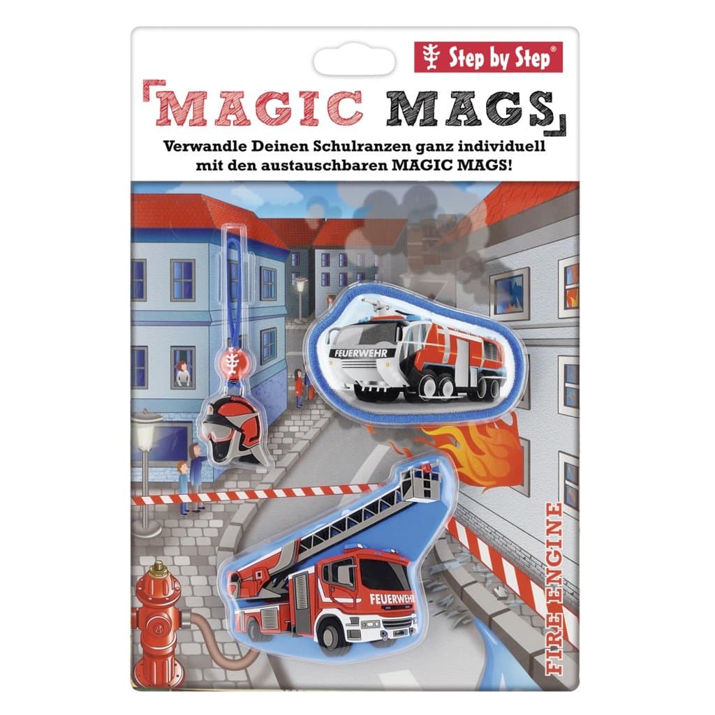 Doplňková sada obrázků MAGIC MAGS Požárníci k aktovkám GRADE, SPACE, CLOUD, 2v1 a KID - náhled 2