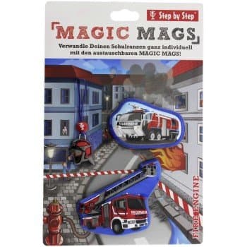 Doplňková sada obrázků MAGIC MAGS Požárníci k aktovkám GRADE, SPACE, CLOUD, 2v1 a KID - náhled 5