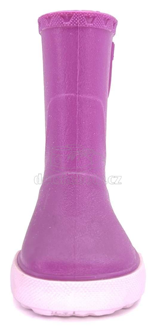 Dětské holinky Boatilus Nautic fuxia/růžová Velikost: 23 - náhled 4