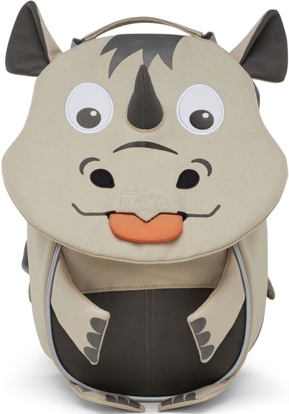 Batůžek pro nejmenší Affenzahn Small Friend Rhino - beige - náhled 1