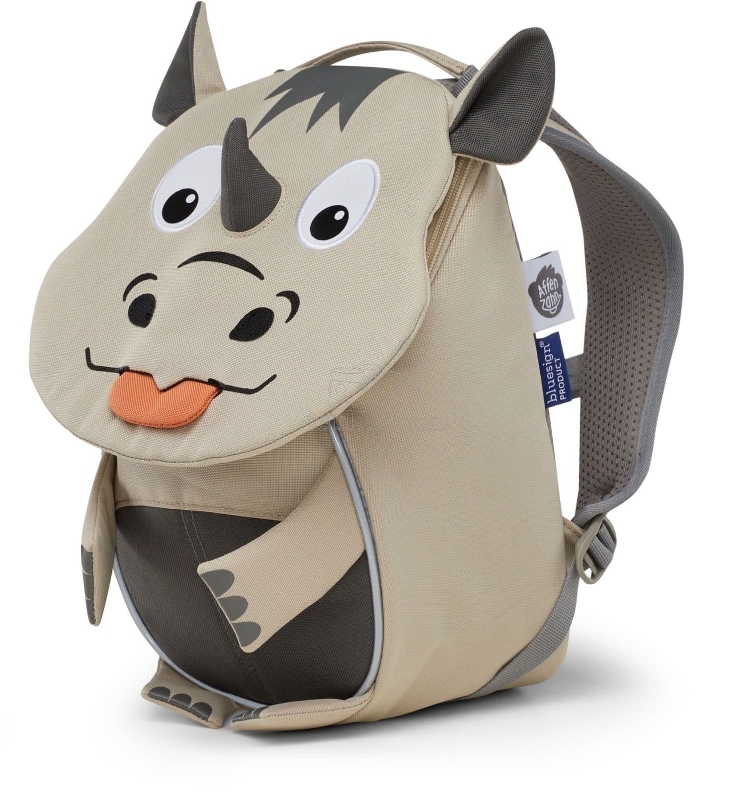 Batůžek pro nejmenší Affenzahn Small Friend Rhino - beige - náhled 2