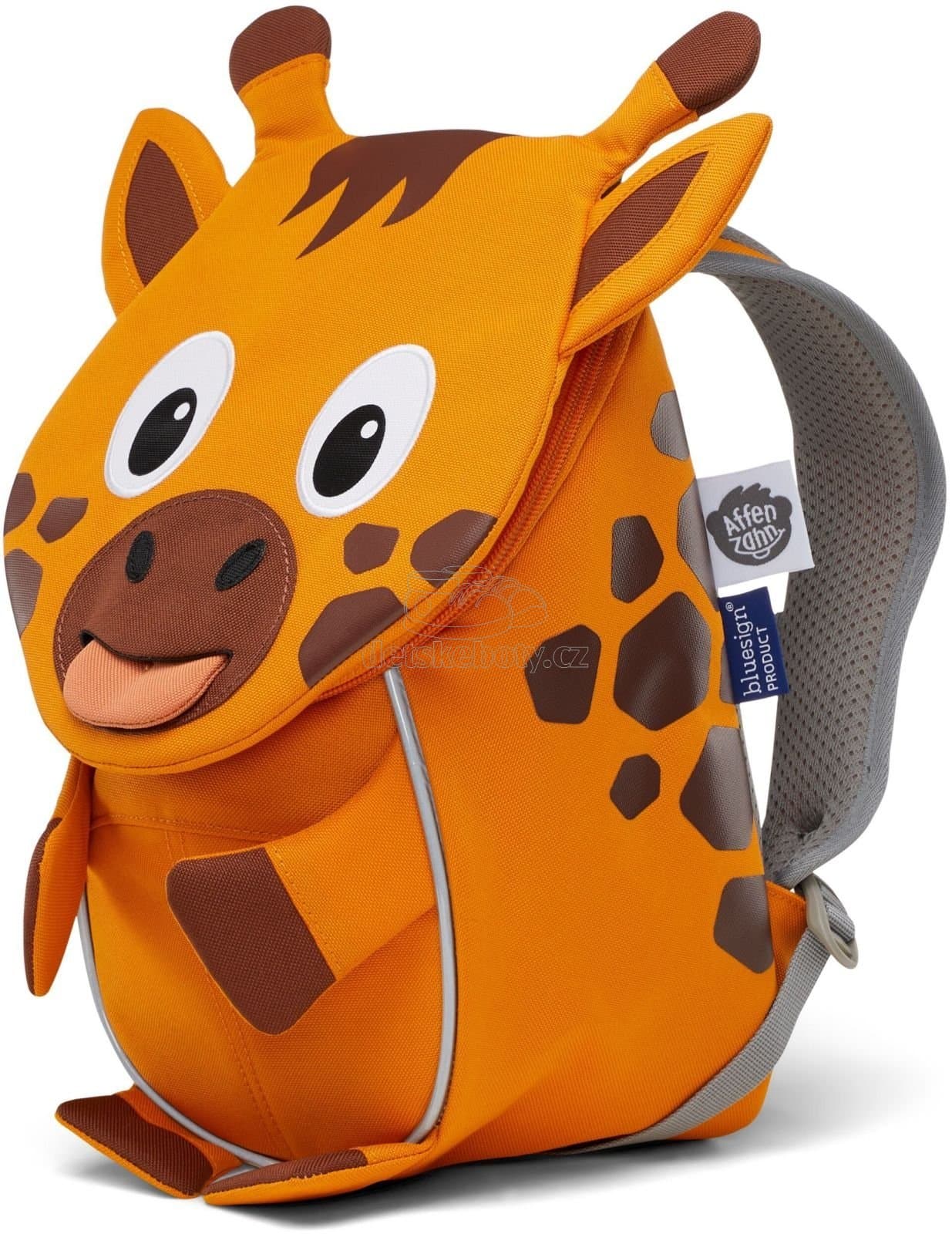 Batůžek pro nejmenší Affenzahn Small Friend Giraffe - orange - náhled 2