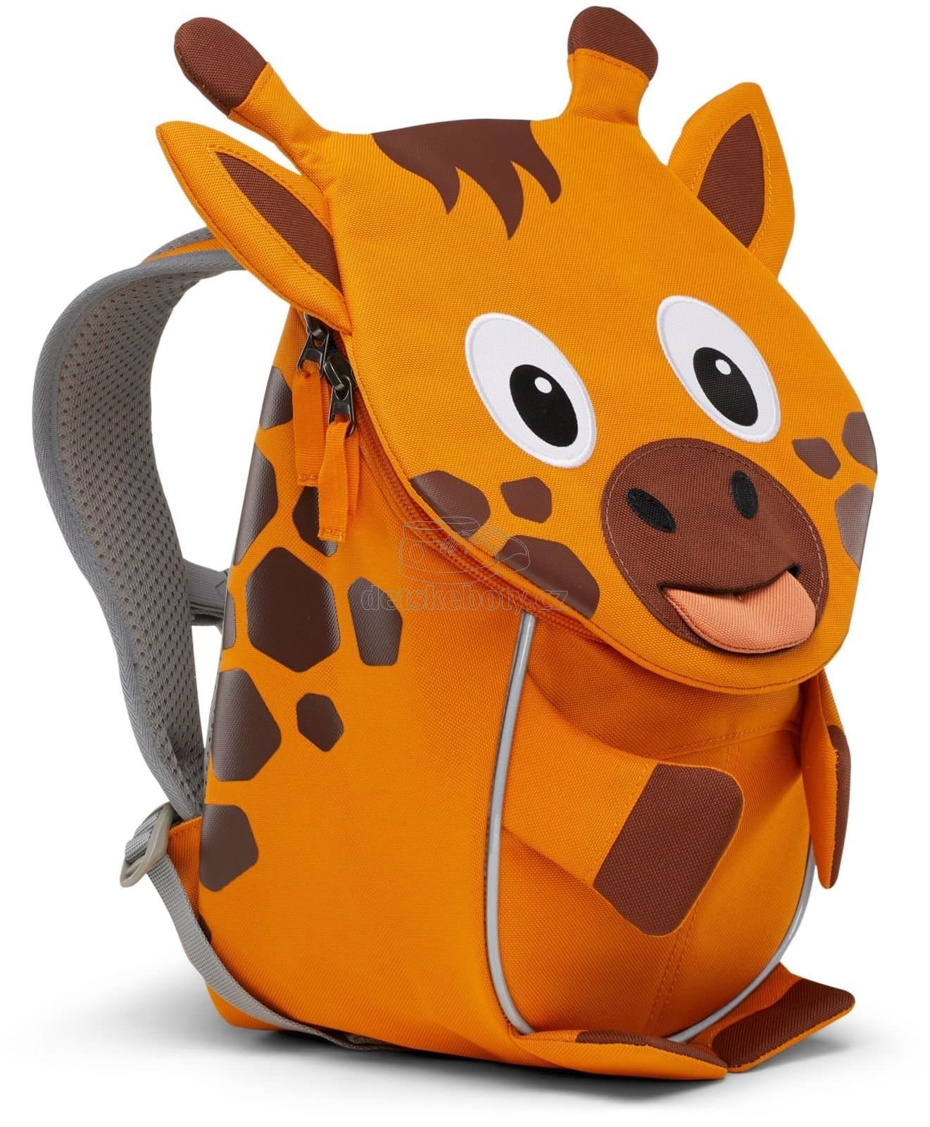 Batůžek pro nejmenší Affenzahn Small Friend Giraffe - orange - náhled 3