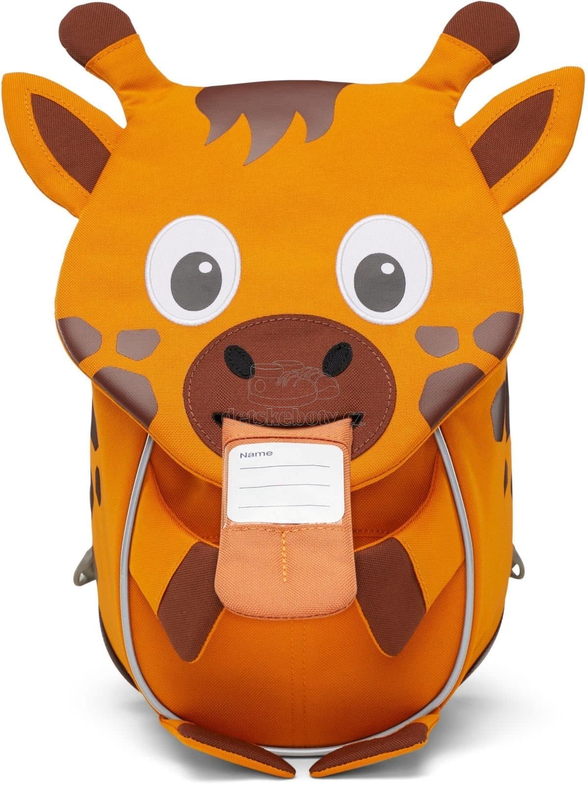 Batůžek pro nejmenší Affenzahn Small Friend Giraffe - orange - náhled 5