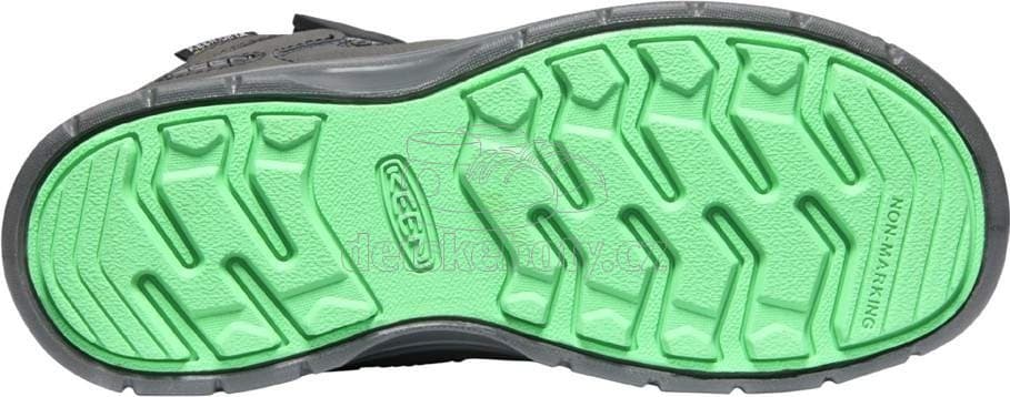 Dětské celoroční boty Keen Hikeport 2 Sport Mid WP Youth magnet/greener pastures Velikost: 34 - náhled 2