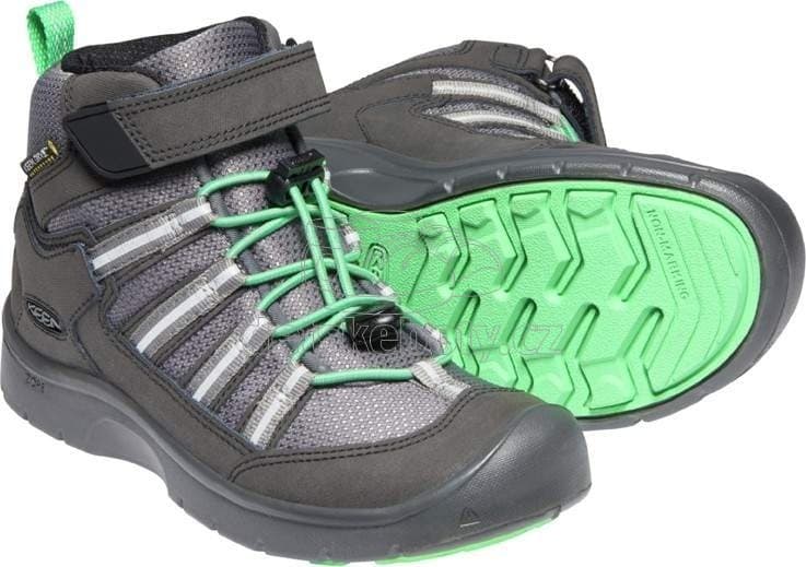 Dětské celoroční boty Keen Hikeport 2 Sport Mid WP Youth magnet/greener pastures Velikost: 34 - náhled 5
