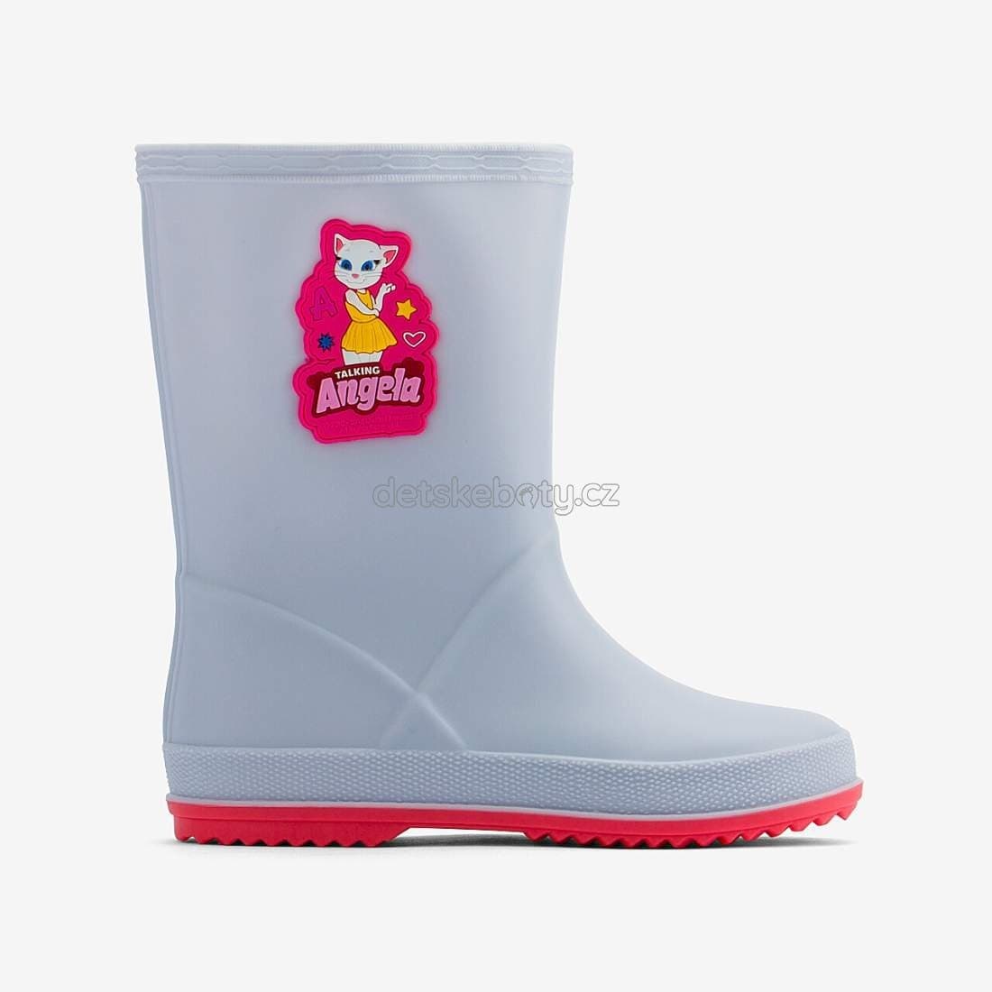 Dětské holinky Coqui 8505 Khaki grey/New Rouge Velikost: 24 - náhled 1