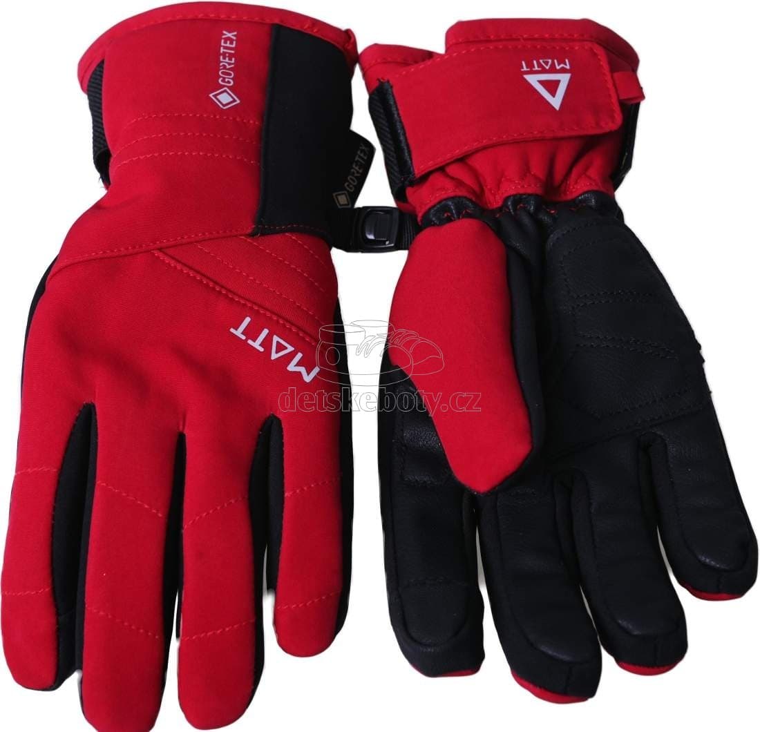 Matt Shasta Junior Gore-Tex Gloves red Velikost: